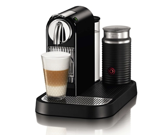 Nespresso D121-US-BK-NE1 Citiz Espresso Maker with Aeroccino Milk Frother