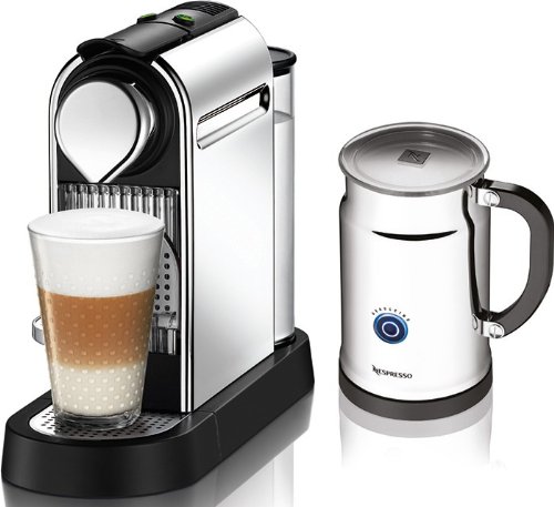 Nespresso Citiz C111 Espresso Maker with Aeroccino Plus Milk Frother