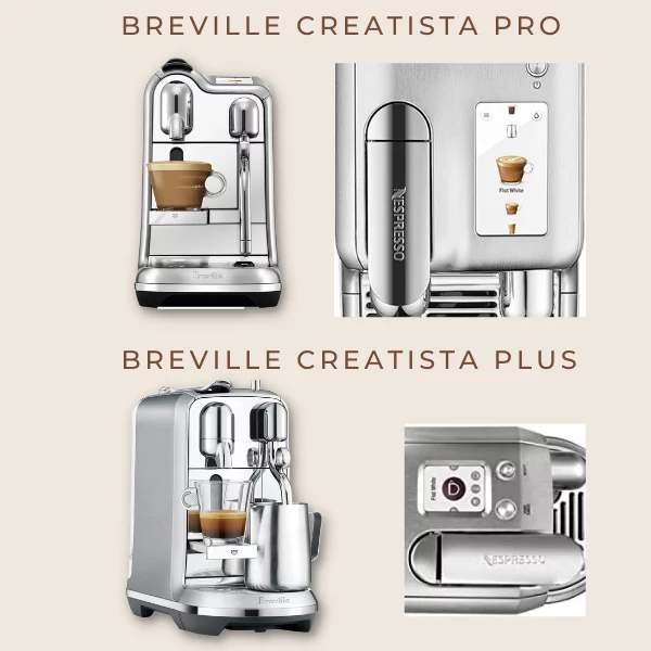 Breville Creatista Plus vs Pro