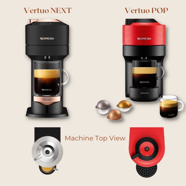 Nespresso Vertuo Pop vs Vertuo Next