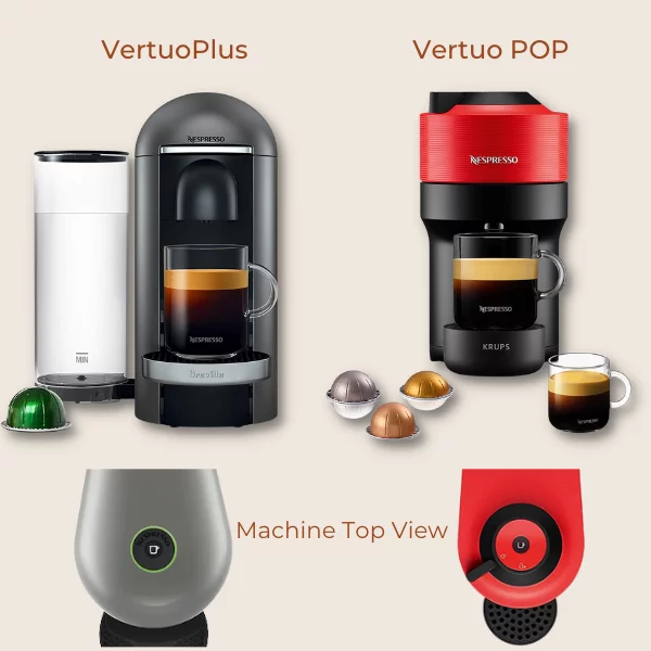 Nespresso Vertuo Pop vs VertuoPlus