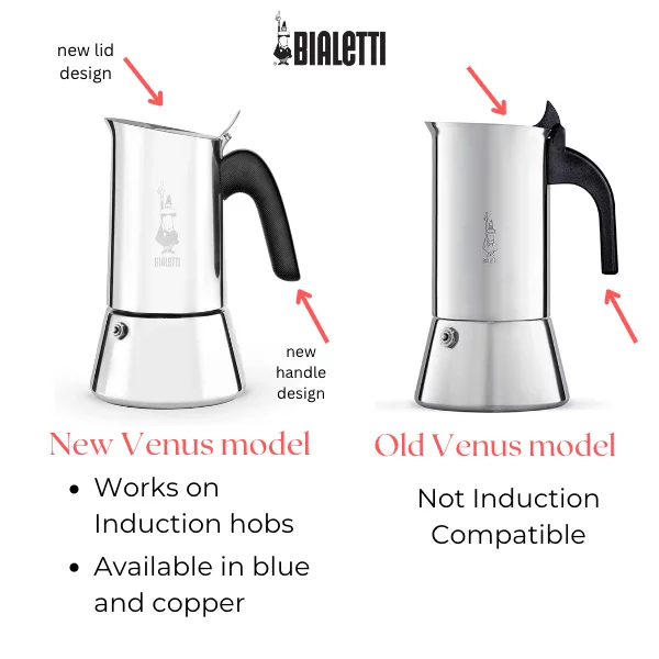 bialetti venus old vs new
