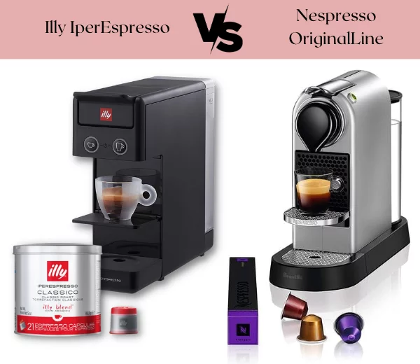 illy iperespresso vs nespresso originalline
