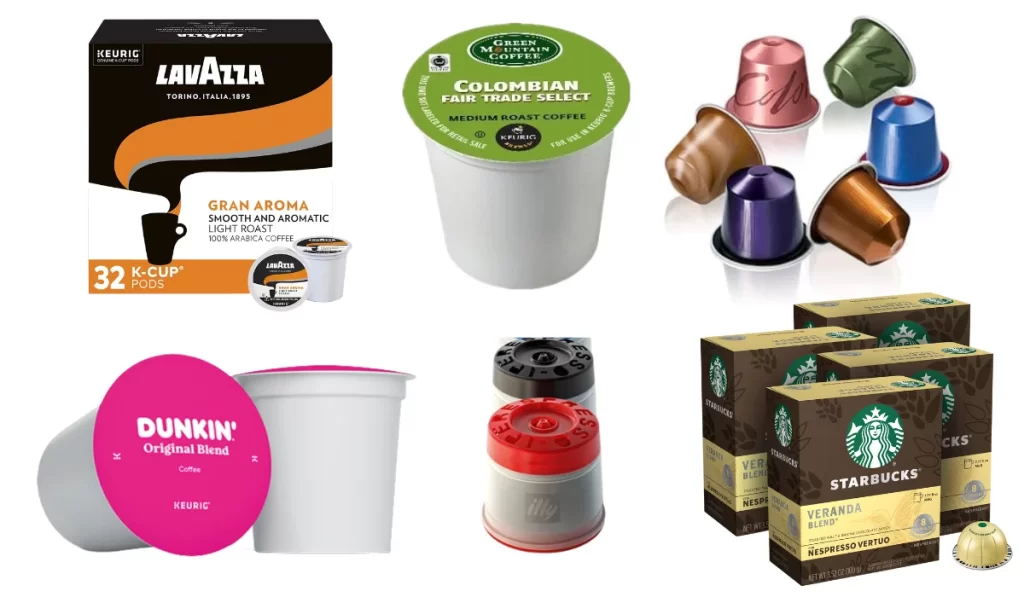 popular coffee pods