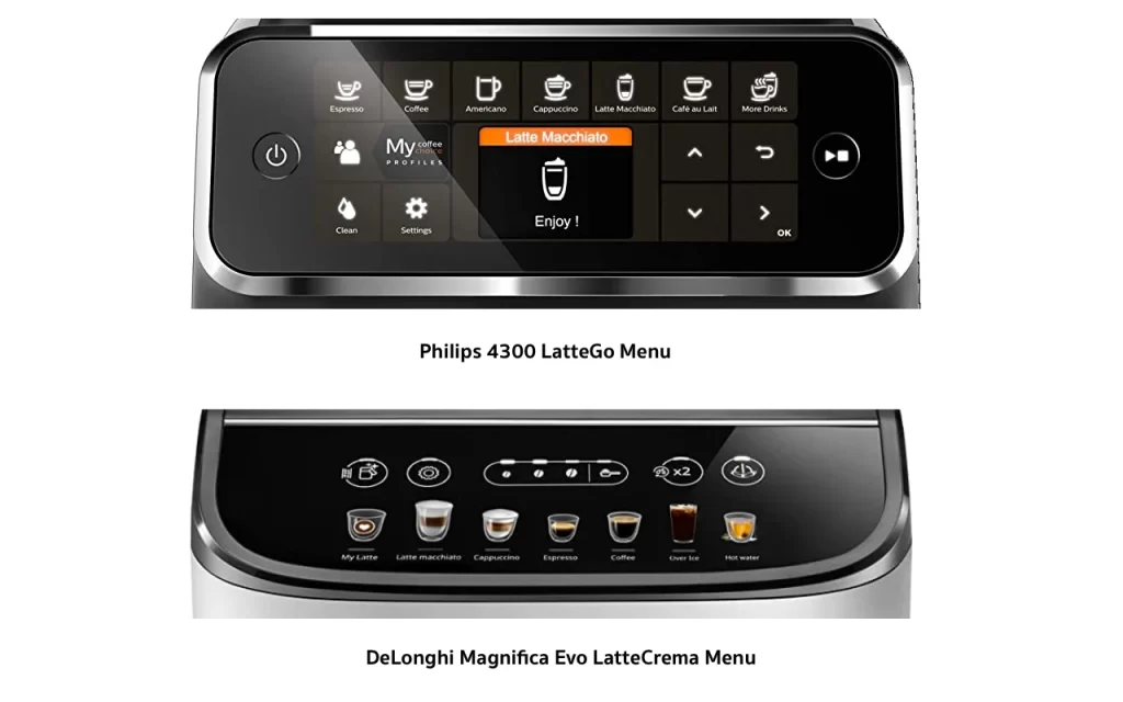 Philips 4300 vs DeLonghi Magnifica Evo - Differences You Need to Know