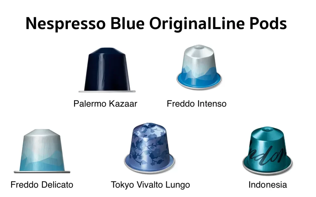 Nespresso Blue OriginalLine Pods