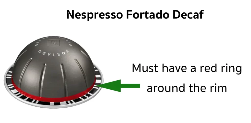 Is Nespresso Fortado Decaf