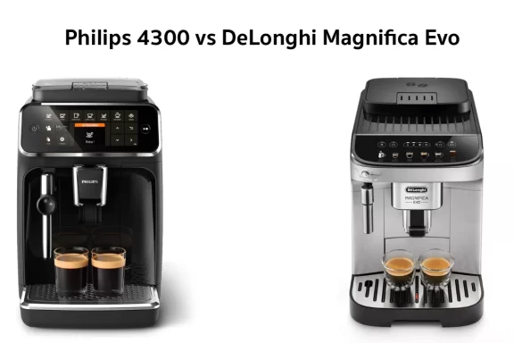 Philips 4300 vs DeLonghi Magnifica Evo - Many Differences To Consider
