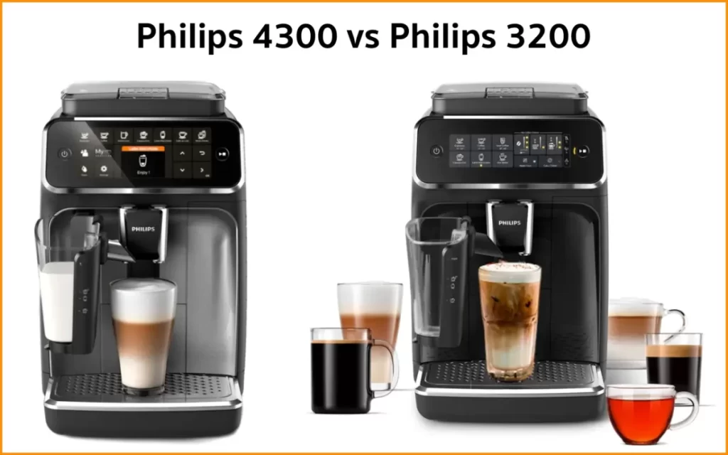 philips 4300 vs 3200