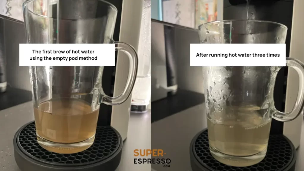 Nespresso Vertuo Hot Water