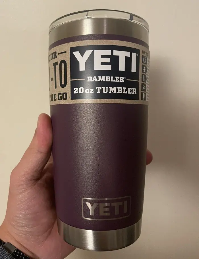does a yeti fit under a keurig