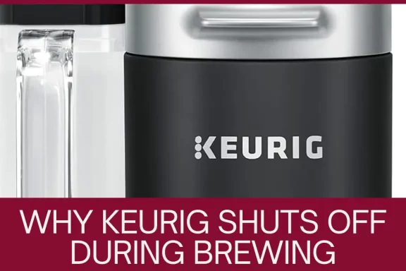Your Keurig Shuts Off While Brewing? Here Is Why...